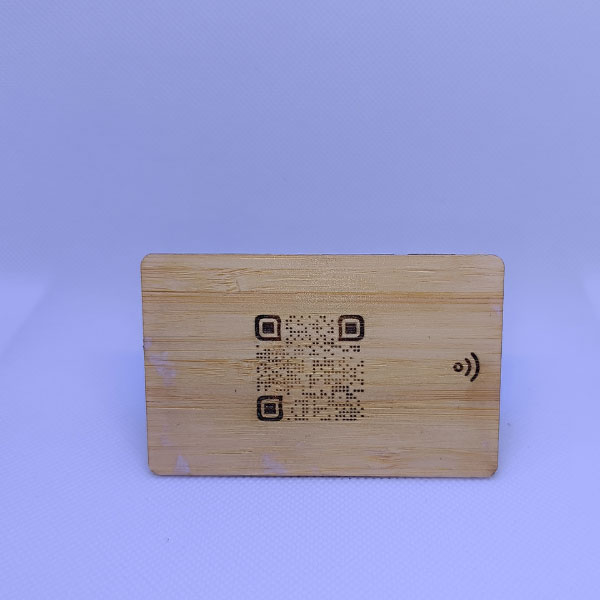 Destpeka V-Card – Bamboo NFC Business Card