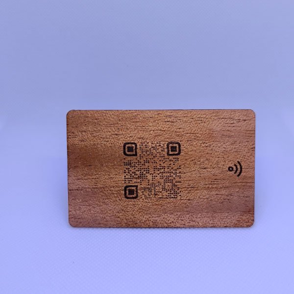 Wooden Nfc Business Card-Sapale
